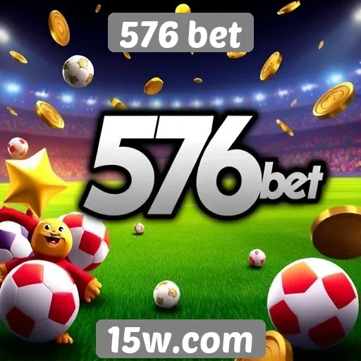 Variedade de jogos disponíveis na plataforma 576 bet